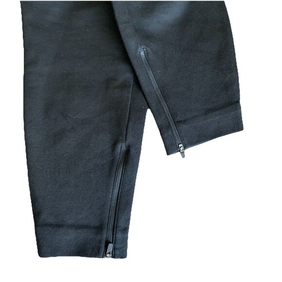 COS Ponte Knit Ankle Zipper Pants Women Stretch Black Stretch Slim Fit Size 30R - Picture 12 of 16